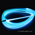 lueur latérale du câble lumineux à fibre optique